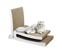 Cat Scratching Board, Wear Resistant Cardboard Pad 15.16x9.45x4.53 Inches, Multi-Angle Mount Design, Scratch-Proof Interactive, Durable Texture for Claws, Indoor Climbing