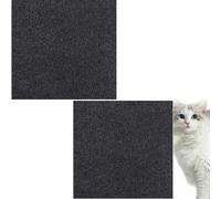 Cat Scratching Mat,DIY Climbing Cat Scratcher Mat,Trimmable Self-Adhesive Carpet Cat Mat Pad,Reusable Cat Couch Protector,For Cat Shelves,Table Leg,Furniture Steps (Dark Grey)