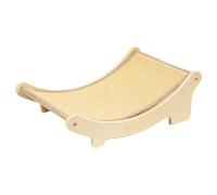 Cat Scratching Pad, Claw Grinding Wear Resistant Kitten Lounge Mat, Pet Supplies Wooden Furniture Bed to Protect Sofa & Floor, Cat Scratchers 19.69x12.99x6.69 Inches