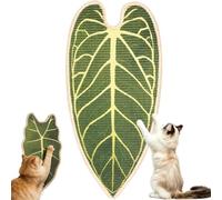 Cat Scratching Pads - Leaf Shape Trimming Board, Extra Large Leaf-Shaped for Wall & Floor, Indoor Jungle Decor, Furniture Protector, Durable Cat Scratcher with Stylish Leaf Design (A)