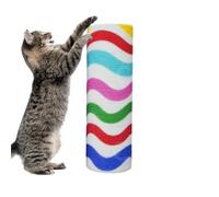 Cat Scratching - Post Wall Mount 11.81in No Drill Thickened Sisal | Climbing Scratcher Space Saving Cat Claw for Kitten Play, Recreation, Entertainment, Home Cattery or Pet Store