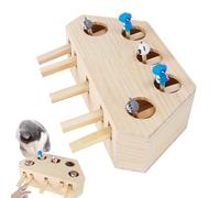 Cat Scratching Toy, Interactive Cat Toy, Cat Whack Game, Wooden Cat Scratcher, Cat Exercise Toys, Cat Enrichment Toys, Fun Cat Toys, Cat Scratch Toy For Furniture, Scratching Toy For Cats, Cat Scratch