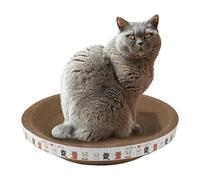 Cat Scrather Lounge Box, Scratching Bowl para gatos interiores, juguete raspador para gatos para chirrido, protector de muebles para proteger el sofá, piso, cortinas, colchón