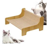 Cat Scrather Lounge - Gato rascado mate sisal | Gato grande rascado de gato | Gato Scratch Pad | 2 en 1 Sisal Interactive Training Toy Muebles Protector para Kitten Rest and Play Indoor Balcony Patio