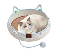Cat Self Groomer 31cm Fish Scratcher with Catnip Toy