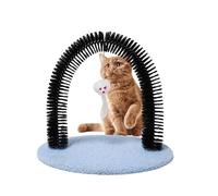 Cat Self Groomer - Cat Groomer, Cepillo De Anillo De Cerdas De Gato, Anillo De Baño De Gato Elástico Suave | Accesorio De Restricción Segura, Anillo De Lavadora De Mascotas Ligero, Soporte Resistente