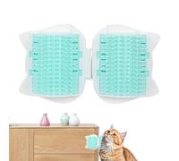 Cat Self Groomer, Massage Brush Tool, 5x3 Inches Grooming Aid with Soft Build, Dematting Gear with Secure Mount, Creative Brush with Modern Design, Indoor Accessory for Kitten and Puppy