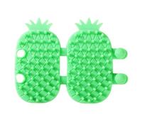 Cat Self Groomer, Pineapple Corner Scratcher Brush, Adjustable Silicone Massage Comb, Fun Cheek Rubbing Design, Made With Safe Silicone Material, 5.63 * 4.06inches