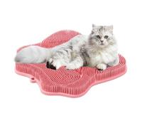 Cat Self Groomer - Stick On Massage Scratcher, Kitten Furrr Care Brush Tool | Kitten Grooming Scratcher - Gentle Self Care For Cats | Wall Mounted Massage Brush, Hair Removal Aid For Indoor Pets