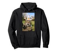 Cat Selfie Six Seven Easter Day Bunny 67 Meme Rabbit Niños Sudadera con Capucha