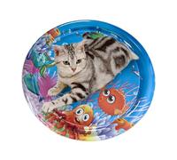 Cat Sensory Water Mat, Cartoon Water Pad, Fun Play Mat Pets & Babies, Cooling Effect, Comfortable Sleeping, Great For Small, Medium, and Large Kittens, Puppies and Home Use