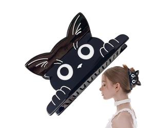 Cat Shape Hair Claw, Cute Cat Hairpin, Trendy Hair Decoration, Elegant and Fun Style, Easy to Use Nail Clip, Excellent for Everyday Use, Holidays, and Fashion Events
