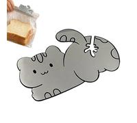 Cat-Shaped Bread Clips - Stainless Steel Kitchen Utensils, Food Storage Accessory, Funny Bag Clips | Apartment Farmhouse Restaurant Bakery Coffee, Perfect for Sealing Snacks Food Bags Organization