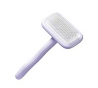 Cat Shedding Brush - Dog Hair Removal Tool, 2 Sided Bristle Comb with Comfortable Handle & Gentle Detangling Features for Long Short Haired Cats Kittens Puppies Indoor Bath Cleaning Maintenance