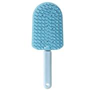 Cat Shedding Comb, Dematting Pet Comb, Gentle Deshedding Tool, Ergonómico sin labios, Fun Ice Cream Shape Brush, Ideal para Puppies, Home, Salones, Amarillo