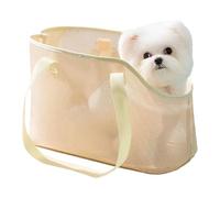 Cat Shoulder Carrier, Portable Small Dog Carry Bag, Breathable Mesh Tote Pack, Anti-Escape Design, Lightweight/Comfortable, Ideal for Walking, Outings, 33x23x18cm/38x27x21cm