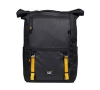 CAT Signature Utility X Rolltop - Mochila para portátil con compartimentos acolchados, color negro