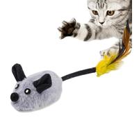 Cat Simulation Mice Toy, Fun Toy For Active Cats, Catnip Plush Mice Toy, Motion Activated Cat Toy, Durable Plush Cat Toy, Battery Operated Cat Toy, Soft Material Cat Plaything, Interactive Plush Pet T