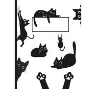 Cat Sketchbook Drawing Book: 200 Pages with drawing prompts to make a story