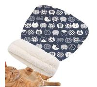 Cat Sleeping Bag, 360 grados Wrap Cat Bed, Winter Cat Sleeping Bag, Warming Burrow Cat Bed, Pet Sleeping Bed, Cute Cat Bed, Portable Pet Sleeping Bag, Large Pocket Design Cat Bed, Cat Bed for Camping