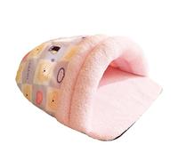 Cat Sleeping Bag, Dog Sleeping Bag, Foldable Pet Bed, Puppy Burrow Pad, Thickened Foldable Dog Sleeping Bag for Winter Cozy Slipper-Shaped Cat Sleeping Bag for Indoor Use