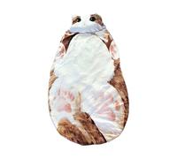 Cat Sleeping Bag For Adults - Plush Envelope Sleeping Bag 175x80cm, Soft Flannel Lined Cute Animal SleepingBag For Home Lounging, Camping, Travel, Warm Blanket Style,Men & Women