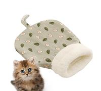 Cat Sleeping Bag, Warm Soft Sack Nest Bed, Cozy Cave Kittens and Puppies, Plush Sleeping Shelter, Ideal for Indoor Pets, Napping, Lounging, Cold Weather Comfort