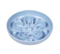Cat Slow Feeder - 6.3 Inch ABS Design Slow Feeder Cat Bowl | Anti Choking Pet Dish | Non Slip Base, Dishwasher Safe | Whisker Friendly Feeding Plate For Wet Food Treats