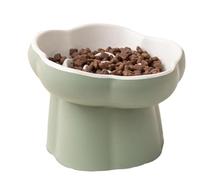 Cat Slow Feeder Bowl, Licking Pet Food Dish, 5.71 Inch Raised Anti Choke Cat Feeding Bowl for Indoor Home Kitchen Living Room Balcony Apartment Outdoor Camping Use, Healthy Eating Design