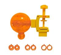 Cat Slow Feeder - Interactive Treat Toy Adjustable Clamp Food Dispenser Hammer Design Pet Feeder For Indoor Table Feeding Training Slow Eating Cat Toy