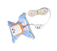 Cat & Small Dog Harness Set - Adjustable Escape Proof Vest with Leash