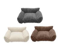 Cat Sofa Bed, Plush Pet Couch, 19.69x15.75x7.87inches, Chew-Proof Dog Lounger, Soft and sturdy Fabric, Easy-to-Clean Design, Medium Size, Ideal for Patio, Bedroom, Living Room, Car, Apartment,
