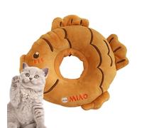Cat Soft Cone, Cartoon Plush Tempura Taiyaki Soft Kitten Cone, Anti-Bite Neck Protective Collar, Wound Healing Recovery Collar For Small Medium Puppies And Kittens, Comfortable Cat Recovery Cone