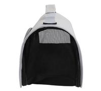 Cat Space Capsule Carrier Breathable Mesh Cover Large Capacity PU Leather Pet Sling Carrier Bag (Type B)