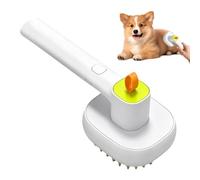 Cat Spray Brush, Grooming Hair Comb, Shedding Device with Reliable Massage Style, Bath Long Short Coat Dogs Puppy Kitten Pet Detangling Aid, Easy Use Apartment Office Dormitory Daily Utility