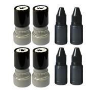 Cat Stamps Set, Self Inking Cute Stamp, 2 Inches Black Ink Cat Shaped Stamp with Compact Build, Craft Tool with Long Lasting Ink, Classroom Home Office Studio Party Favor Accessory