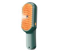 Cat Steam Brush, cepillo portátil para Shedding con vapor, 7,09 x 2,36 x 1,85 pulgadas. Adorable compacto multifunción Grooming Tool for Hair Remover and Detangling