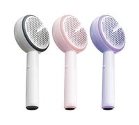 Cat Steam Brush for Shedding - Rechargeable Grooming Tool | ABS Silicone Stainless Steel Build, 8.4x5.2x19.8cm Compact Design, 30ml Tank, 35min Spray, 500mAh Battery for Dogs Cats