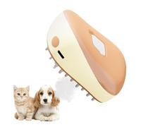 Cat Steam Brush, Pet Hair Remover, 3.94x3.94x4.33 Inch Efficient Steam Technology, Gentle Massage, Rechargeable Grooming Tool for Cats, Dogs, Pets Hair Removal