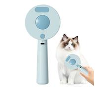 Cat Steam Brush, Steamy Pet Brush Cleanser with Vapor, Self-Cleaning Grooming, Anti-Static Hair Removal Comb, Ideal for Long & Short-Haired Cats and Dogs, Efficient Pet Care Tool