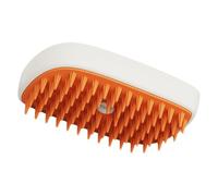Cat Steam Brush, three-in-1 Usb Rechargeable Pet Grooming Tool, Steam Function For Hair Removal And Detangling, Includes Charging Cable, Made Of Pp Material, 4.65×2.68×2.17in