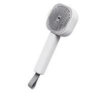 Cat Steamer Brush, Cat Grooming Brush, Steamy Pet Remover, Removes Long Short Hair, Gentle and Efficient, Ideal for All Pets, 8.27x2.95x4.53 Inch, Gray