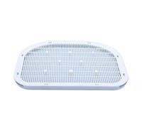 Cat Steps for Litter Box - Anti-Tracking Ramp, Standard Size with Double Tiers, Washable Rubber Mesh, Litter Trapping Technology, for Indoor Apartment Living Room Floor Hygiene Maintenance