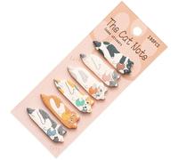 Cat Sticky Notes - 180 Sheets Cartoon Paper Markers, Adhesive Fun Sticky Notes for Students, Kids, Teachers, Boys, Girls, Women, Durable Paper Material for School, Work Organization Planning Note