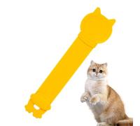 Cat Strip Feeder Spoon, Anti-Chewing Cat Feeding Tool, Design, Multifunctional Pet Spoon For Kittens & Cats, Home & Outdoor Use, 6 X 1 Inches, Pink, 1 Count