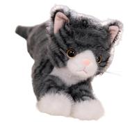 Cat Stuffed Animals, Cute Soft Simulation Cat Shape HuģgablePlusĥie