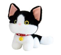 Cat Stuffed Animals, Plush Cartoon Kitten Figures with Bell Design, Soft Plush Cats for Kids, Girls, Boys, Adultos, Pet Lovers, Navidad, Birthday, Easter, Home Decor