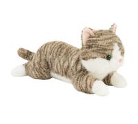 Cat Stuffed Animals, Soft Stuffed Cat, Lying Cat Plush, Cute Cat Toy, Children's Room Plush, Multi-functional Cat Plush, Cat Nap Plush, Stuffed Animals For Children's Room, Living Room, Study