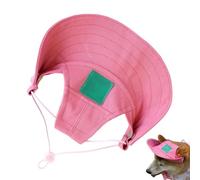 Cat Sun Hat | Breathable Wide Brim UV Protection Headwear | Pet Hat with EA