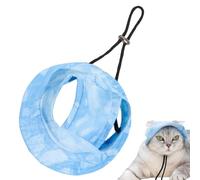Cat Sun Hat, Pet Visor Cap, 13.78x13.78 Inches, Comfortable Fit Adjustable Hat with Ear Holes Lightweight Headdress, Puppy Accessory for Travel, Kitten, Beach, Hiking, Park and Outdoor